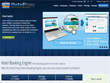 Tablet Screenshot of hotelproxy.net